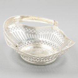 Bonbon hengselmand zilver.