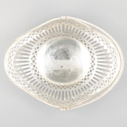 Bonbon hengselmand zilver.