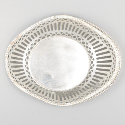Bonbon hengselmand zilver.