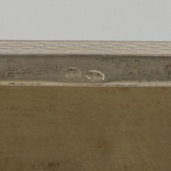 Sigaretten etui zilver.