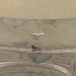 Koektrommel zilver.
