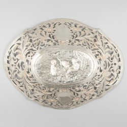 Delicatesse mand zilver.
