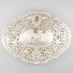 Delicatesse mand zilver.