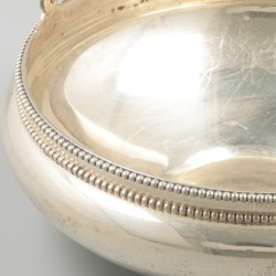 Bonbonnière (Voorschoten 1880) zilver.
