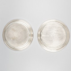 Set flessenbakken zilver.