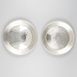 Set flessenbakken zilver.
