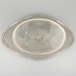 Broodmand zilver.