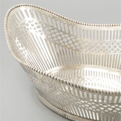 Broodmand zilver.