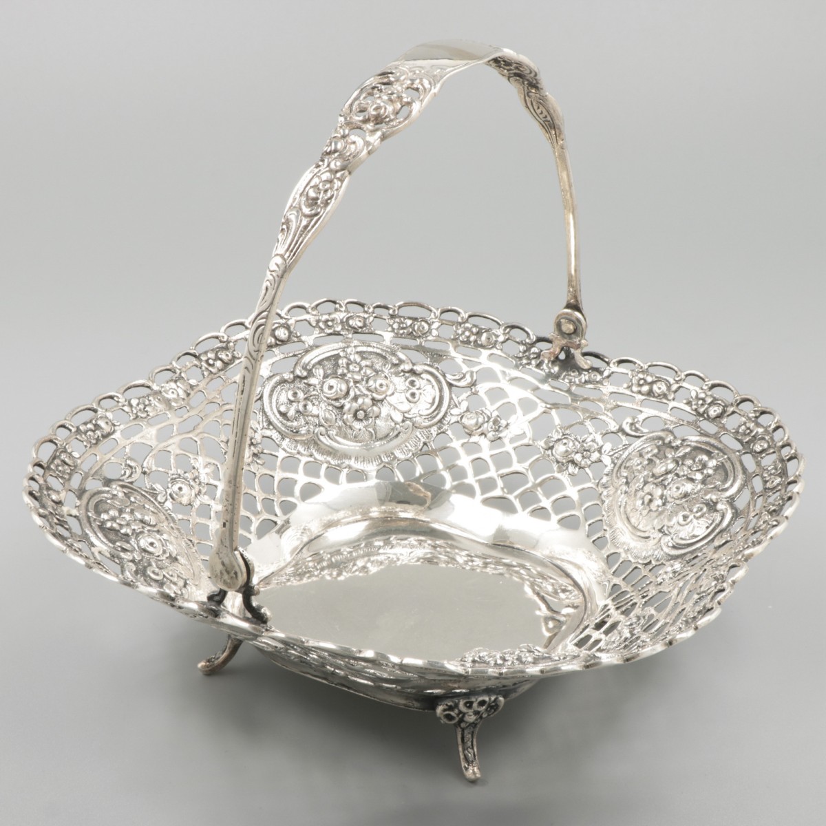 Hengselmand zilver.