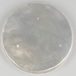 Flessenbak zilver.