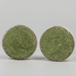 2-delige set kandelaren zilver.