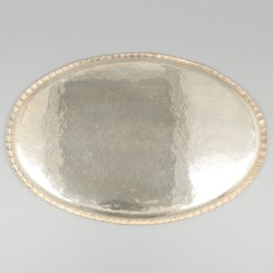 Dienblad zilver.