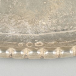 Dienblad zilver.