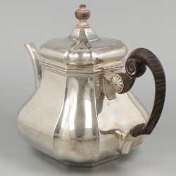 Theepot zilver.