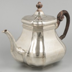 Theepot zilver.