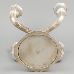 4-armige kandelaar zilver.