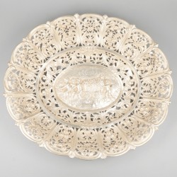 Sierschaal zilver.