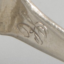 3-delig lot schepwerk zilver.