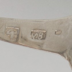 3-delig lot schepwerk zilver.