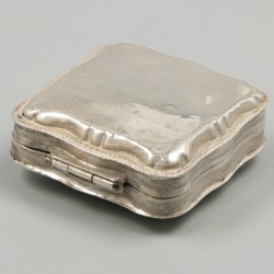 Pepermuntdoosje (Schoonhoven, Abraham van der Sluijs 1857-1881) zilver.