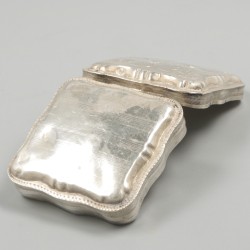 Pepermuntdoosje (Schoonhoven, Abraham van der Sluijs 1857-1881) zilver.