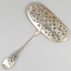 Kroketschep zilver.
