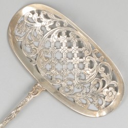Kroketschep zilver.