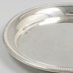 Flessenbak zilver.
