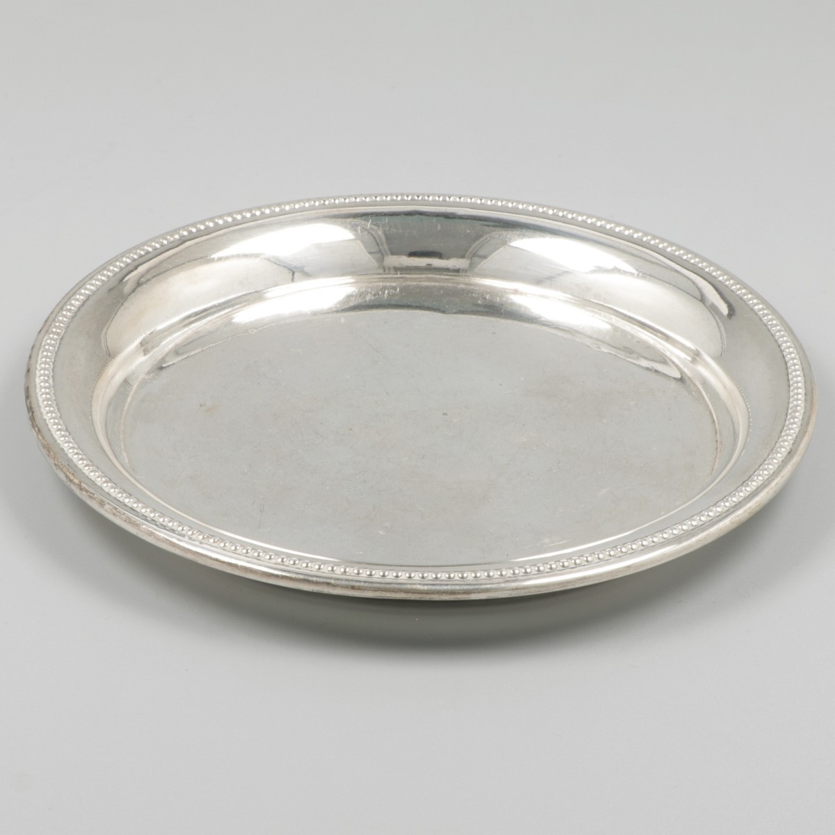 Flessenbak zilver.