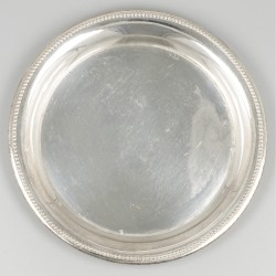 Flessenbak zilver.