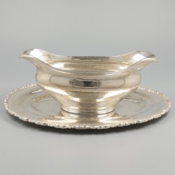 Sausboot zilver.