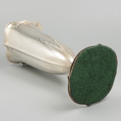 Bloemenvaas zilver.