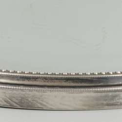Spiegel cabaret zilver.
