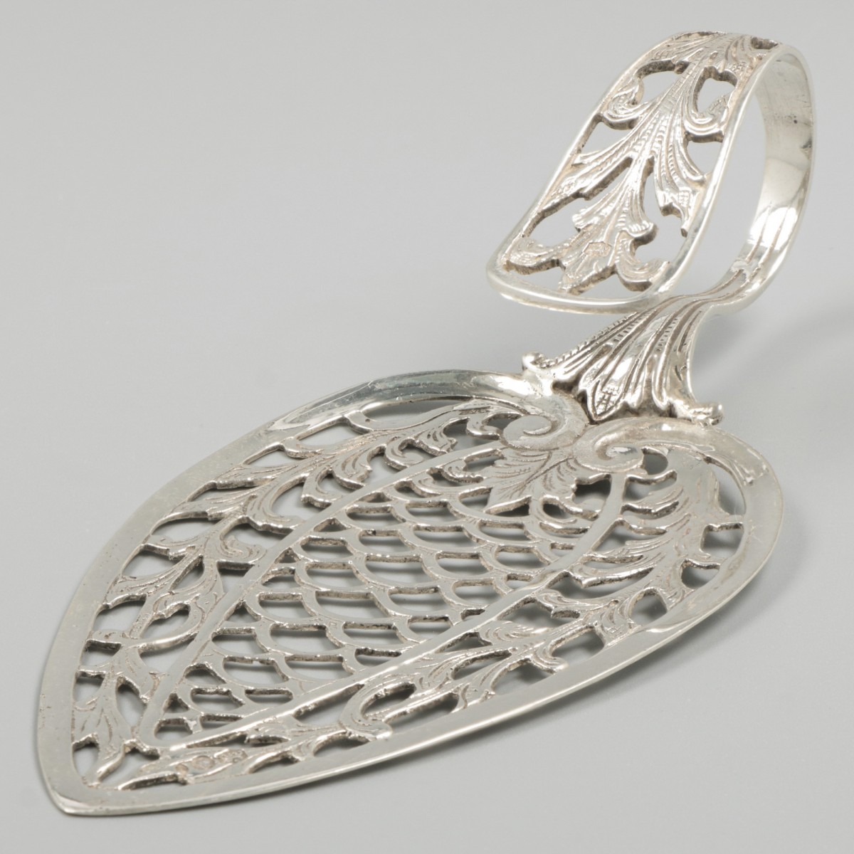 Gebakschep zilver.