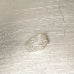 2-delige set scheplepels zilver.