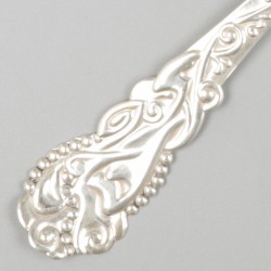 Scheplepel zilver.
