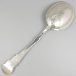 Scheplepel zilver.