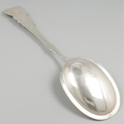 Scheplepel zilver.