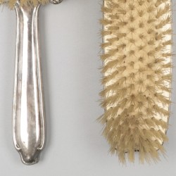 4-delige kaptafelset zilver.