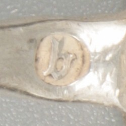 Gesp zilver.