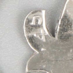 3 diverse gespen zilver.