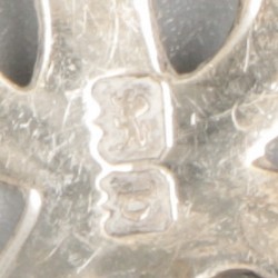 3 diverse gespen zilver.