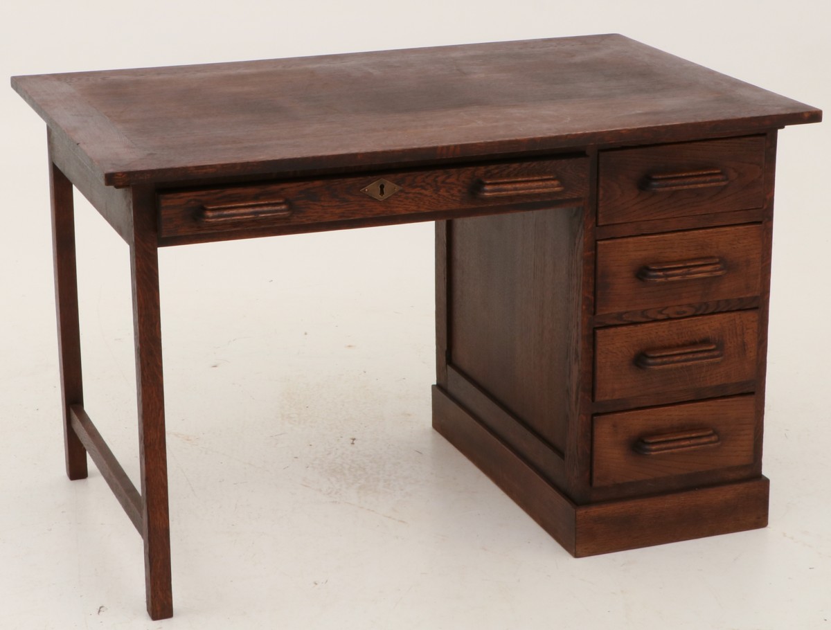 Bureau met ladeblok