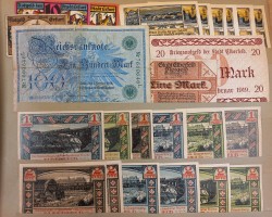 Germnay. Album 600 banknotes. Notgeld/Banknotes. Type 1920-1940. - Fine – UNC.