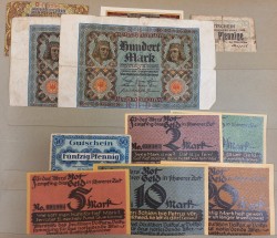 Germnay. Album 600 banknotes. Notgeld/Banknotes. Type 1920-1940. - Fine – UNC.