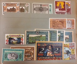 Germnay. Album 600 banknotes. Notgeld/Banknotes. Type 1920-1940. - Fine – UNC.