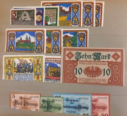 Germnay. Album 600 banknotes. Notgeld/Banknotes. Type 1920-1940. - Fine – UNC.