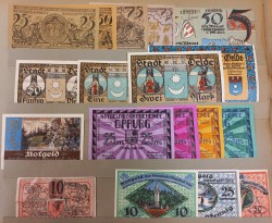 Germnay. Album 600 banknotes. Notgeld/Banknotes. Type 1920-1940. - Fine – UNC.