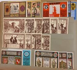 Germnay. Album 600 banknotes. Notgeld/Banknotes. Type 1920-1940. - Fine – UNC.