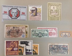 Germnay. Album 600 banknotes. Notgeld/Banknotes. Type 1920-1940. - Fine – UNC.